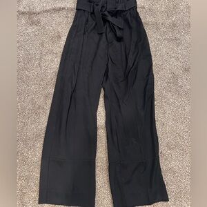 J Crew high waist paper bag black pants! Never worn! Size 8.
